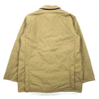 DANIEL CREMIEUX COLLECTION Quilted Jacket L Beige Nylon Padded Chin Strap