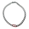 GIVENCHY Old Kihei Chain 2WAY Choker 2-Row Bracelet Silver