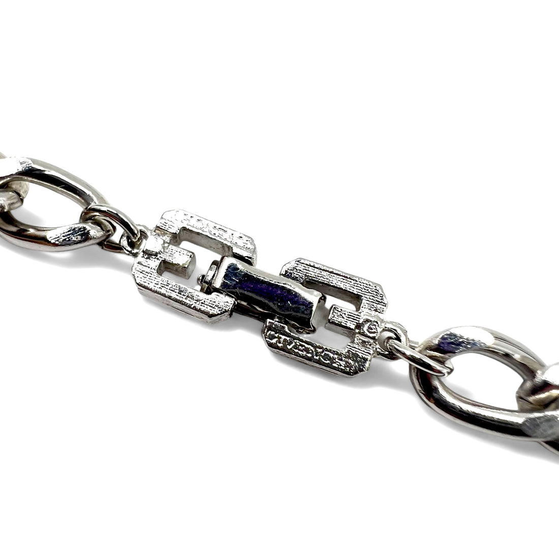 GIVENCHY Old Kihei Chain 2WAY Choker 2-Row Bracelet Silver