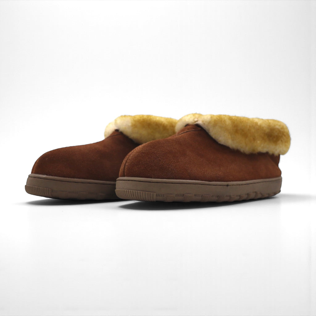 Tamarac Sheepskin Boots, Size 28cm, Brown, Lambskin Leather, Highlander Fur Slippers