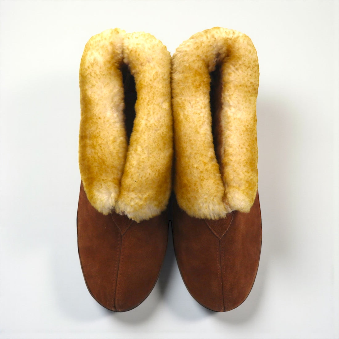Tamarac Sheepskin Boots, Size 28cm, Brown, Lambskin Leather, Highlander Fur Slippers