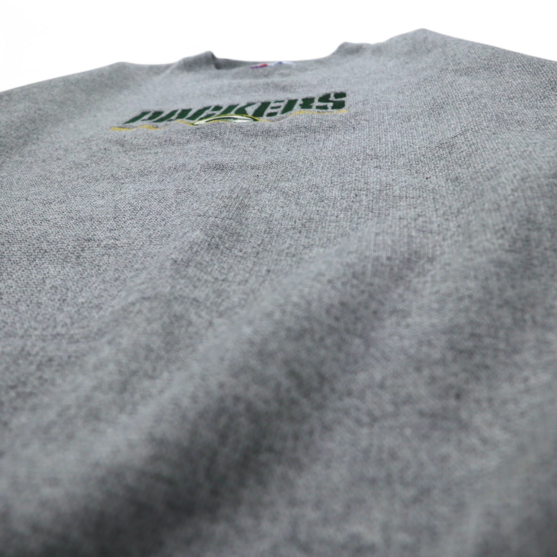 majestic Packers embroidered sweatshirt XL grey cotton NFL PACKERS
