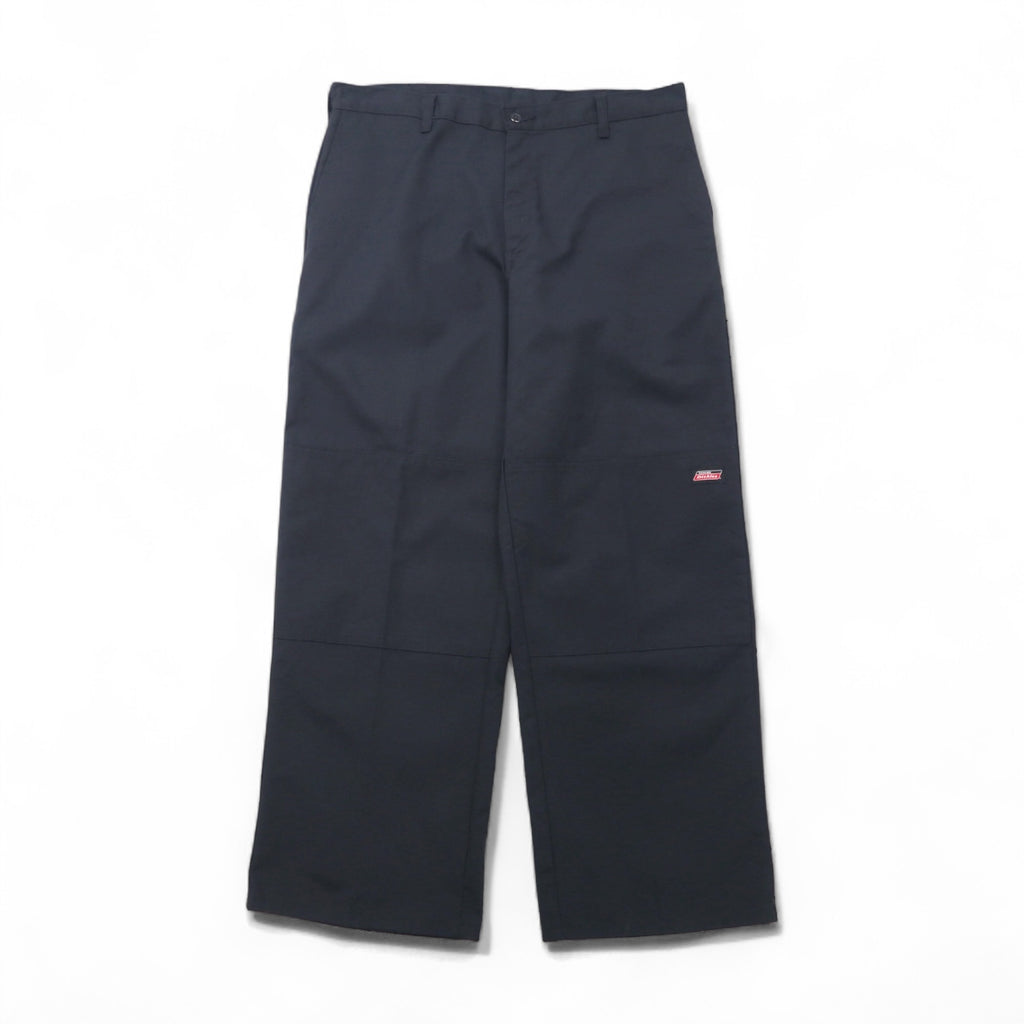 Dickies Double Knee Wide Chino Work Pants, Size L, Black, Polyester and Cotton, 7118738