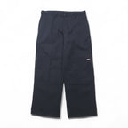 Dickies Double Knee Wide Chino Work Pants, Size L, Black, Polyester and Cotton, 7118738
