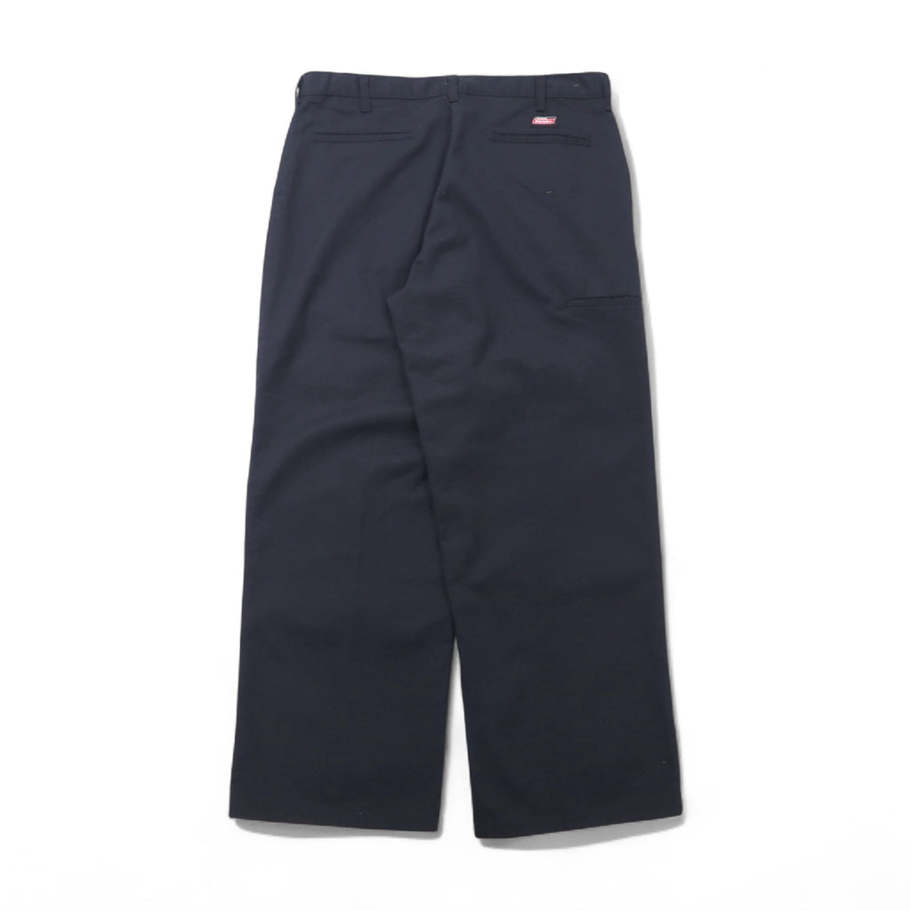 Dickies Double Knee Wide Chino Work Pants, Size L, Black, Polyester and Cotton, 7118738