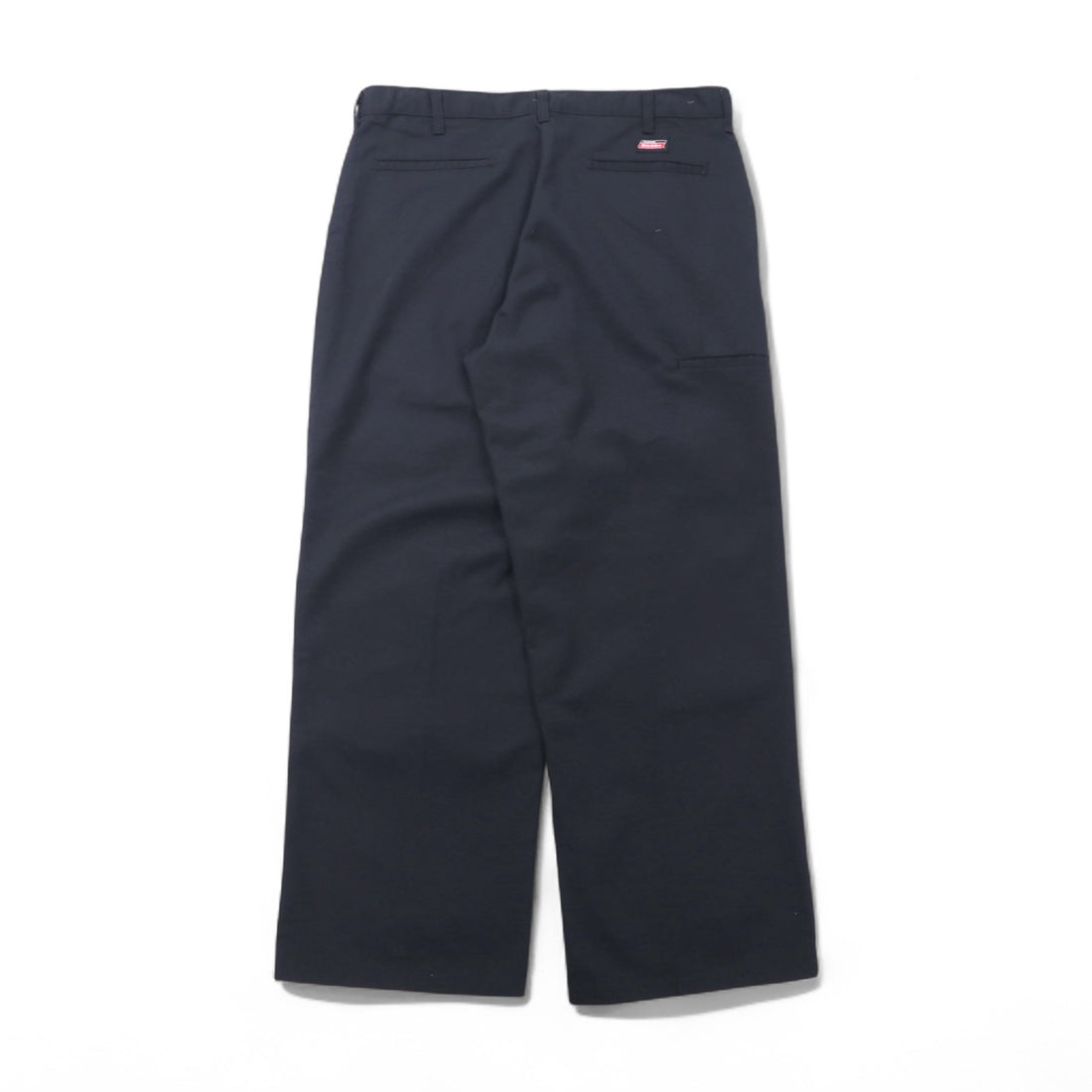 Dickies Double Knee Wide Chino Work Pants, Size L, Black, Polyester and Cotton, 7118738