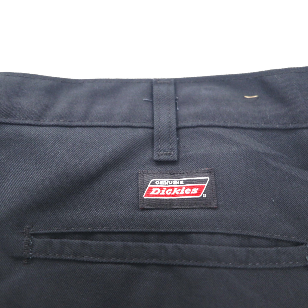 Dickies Double Knee Wide Chino Work Pants, Size L, Black, Polyester and Cotton, 7118738