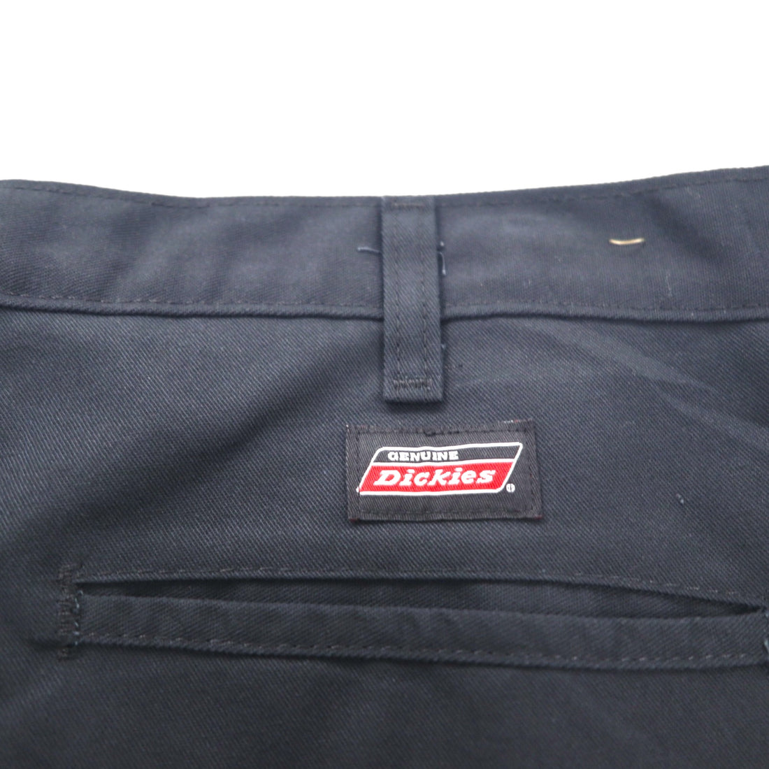 Dickies Double Knee Wide Chino Work Pants, Size L, Black, Polyester and Cotton, 7118738