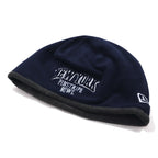 NEW ERA REVERSIBLE FLEECE BEANIE FREE NAVY GREY POLYESTER NEW YORK PINSTRIPE BOWL YANKEES