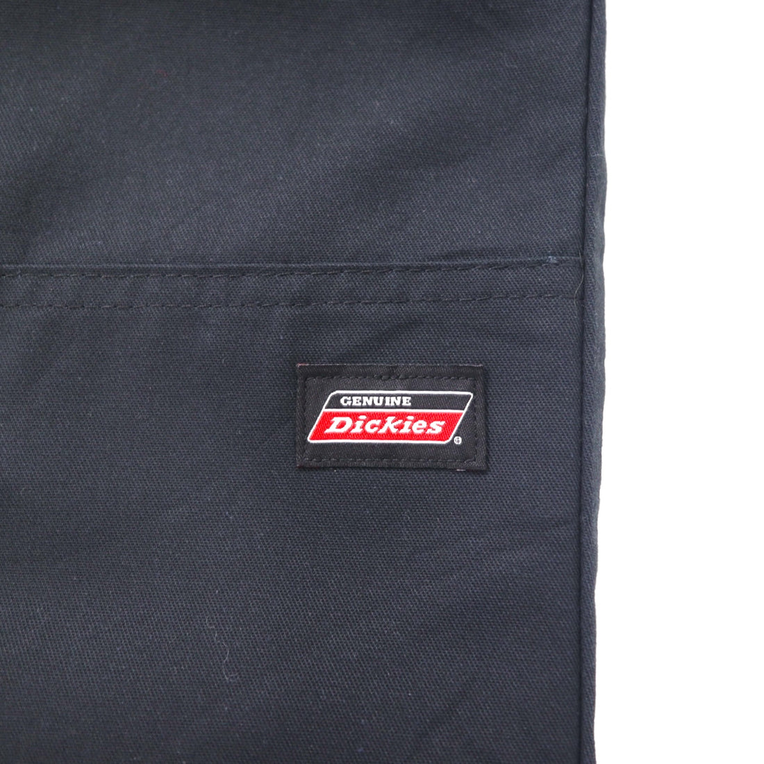 Dickies Double Knee Wide Chino Work Pants, Size L, Black, Polyester and Cotton, 7118738