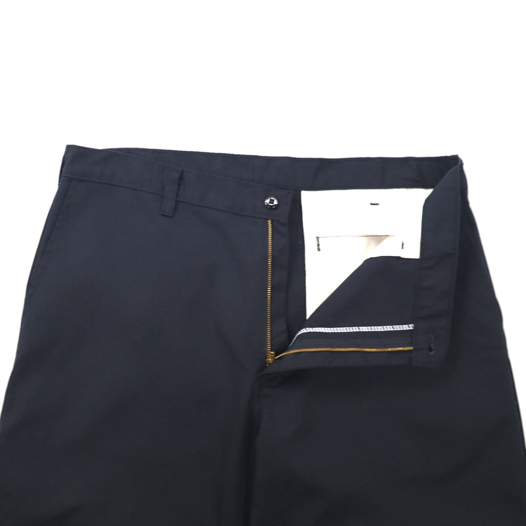 Dickies Double Knee Wide Chino Work Pants, Size L, Black, Polyester and Cotton, 7118738