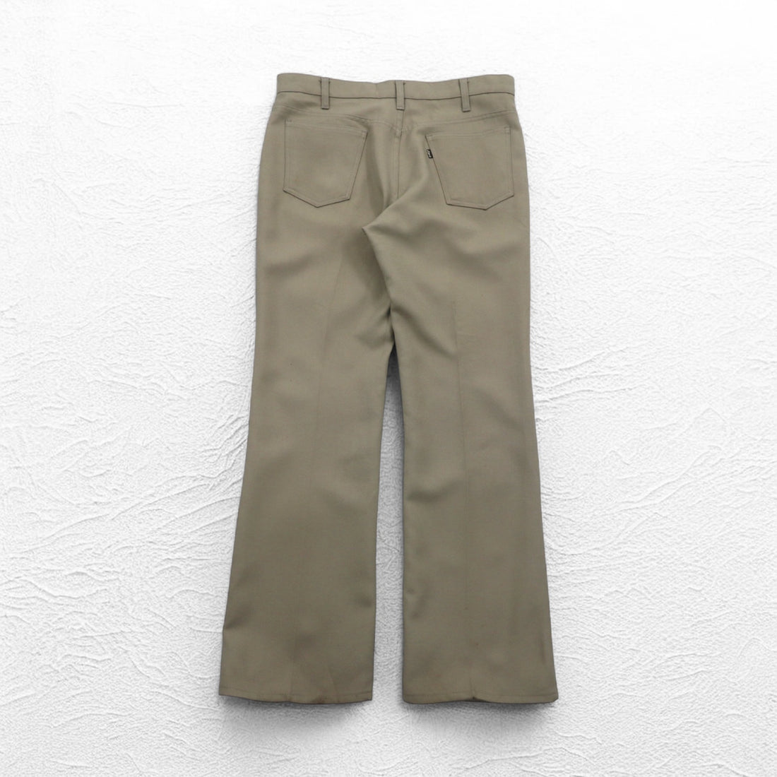 Levi's 80's USA made Staple Chino Pants L Beige 42 TALON Zip Black Tab Button Back 520 10517 6123
