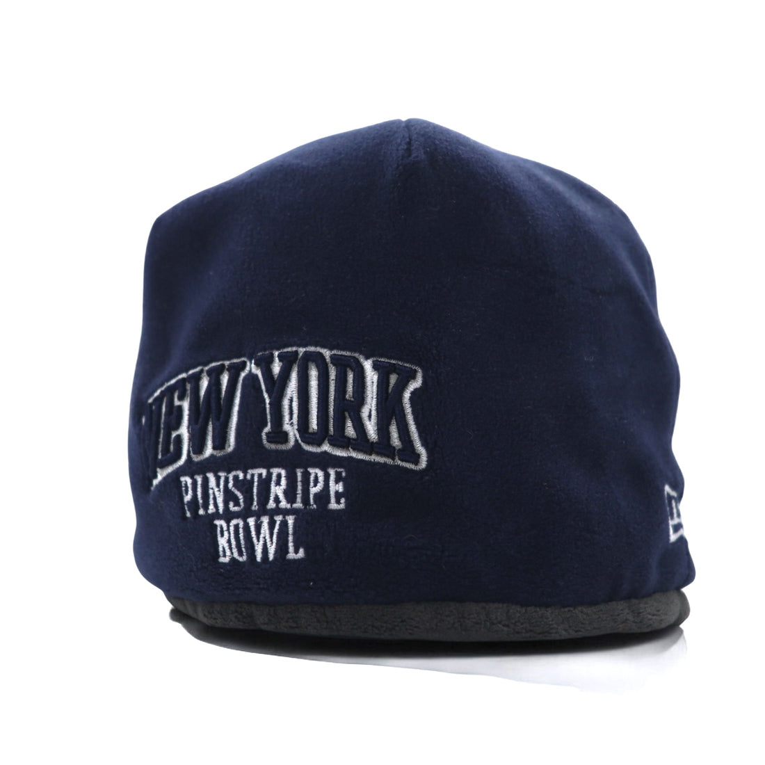 NEW ERA REVERSIBLE FLEECE BEANIE FREE NAVY GREY POLYESTER NEW YORK PINSTRIPE BOWL YANKEES