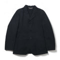 COMME des GARCONS HOMME PLUS 00年代 SIMPLE&UTILITY期 3B テーラードジャケット S ブラック コットン PM-J092 日本製
