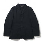 COMME des GARCONS HOMME PLUS 00年代 SIMPLE&UTILITY期 3B テーラードジャケット S ブラック コットン PM-J092 日本製
