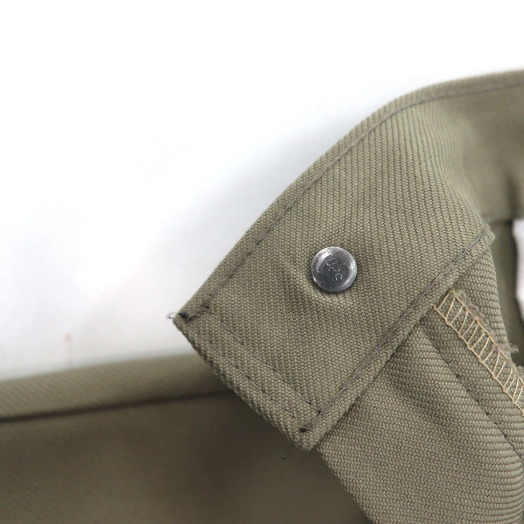 Levi's 80's USA made Staple Chino Pants L Beige 42 TALON Zip Black Tab Button Back 520 10517 6123