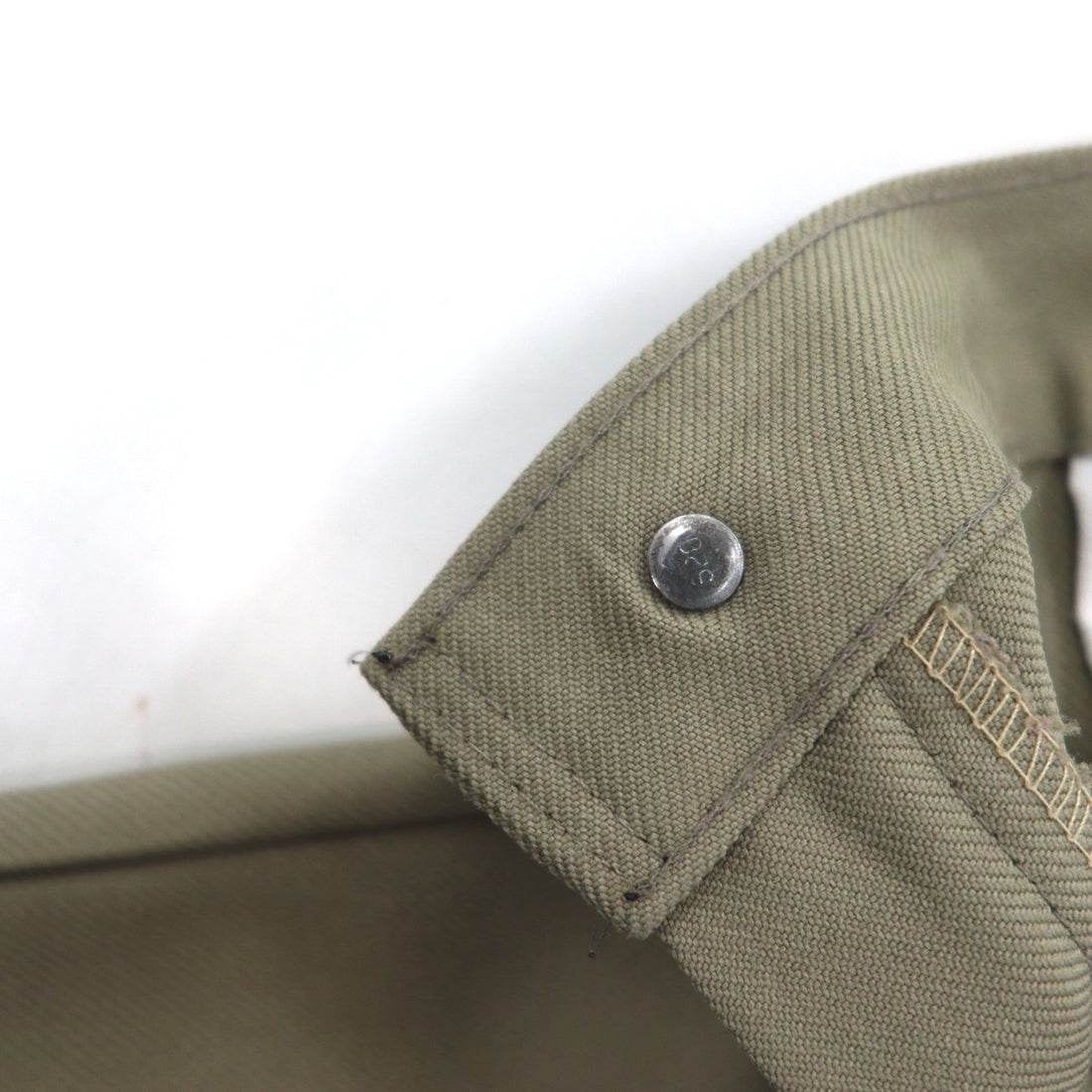 Levi's 80's USA made Staple Chino Pants L Beige 42 TALON Zip Black Tab Button Back 520 10517 6123