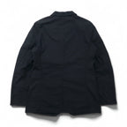 COMME des GARCONS HOMME PLUS 00年代 SIMPLE&UTILITY期 3B テーラードジャケット S ブラック コットン PM-J092 日本製