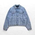 GAP 90年代 オールドギャップ デニムジャケット Gジャン M インディゴ ブルー 裏地ブランケット