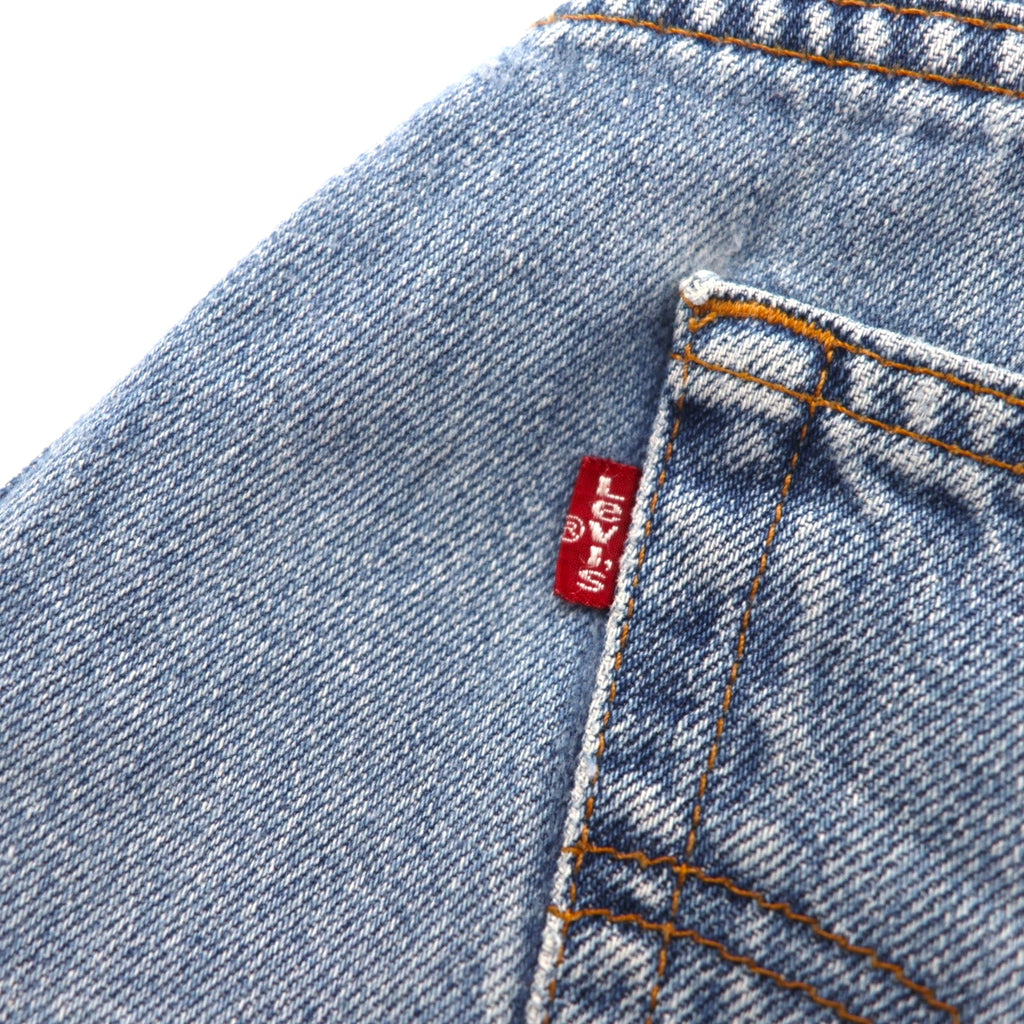 Levi's 550 Relaxed Fit Tapered Denim Pants, Size M, Indigo Blue, Zipper Fly, 00550-4891, Made in Mexico, 2000s