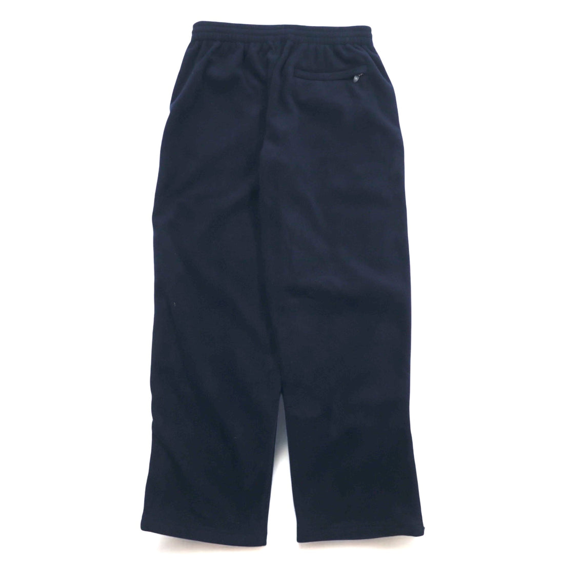 Champion fleece track pants jersey M navy side line one point logo embroidery bar tag