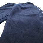 Champion fleece track pants jersey M navy side line one point logo embroidery bar tag