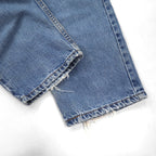 Levi's 550 Relaxed Fit Tapered Denim Pants, Size M, Indigo Blue, Zipper Fly, 00550-4891, Made in Mexico, 2000s