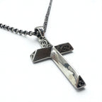 Vintage Silver Cross Necklace クロス 十字架 ネックレス 唐草 シルバー 925