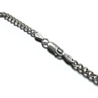 Vintage Virgin Mary Medal Silver Necklace 聖母 マリア オーバルコイン ネックレス シルバー 925 ITALY 喜平チェーン