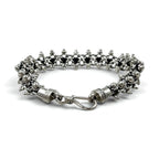 Vintage Silver Bracelet DNA スパイク チェーン ブレスレット シルバー 925 フック