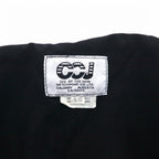 Made in Canada CCJ Drifter Coat Duck Western Jacket L Black Corduroy Drawcord Collar