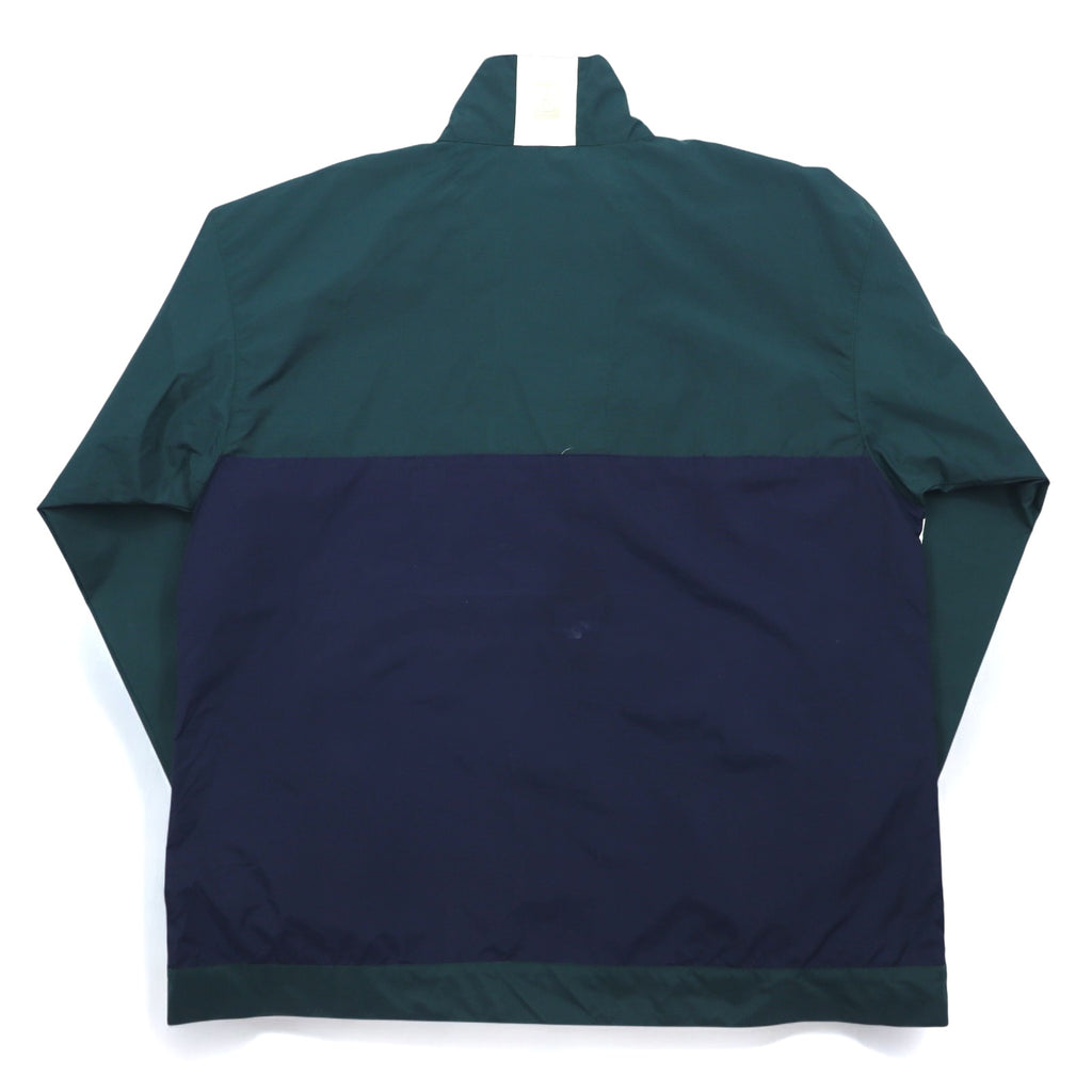 GEAR FOR SPORTS Half-Zip Nylon Jacket Anorak Jacket M Green Navy Ripstop