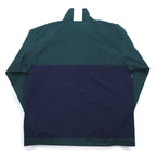 GEAR FOR SPORTS Half-Zip Nylon Jacket Anorak Jacket M Green Navy Ripstop