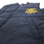 Polo Ralph Lauren キルティング ベスト XL ネイビー 中綿 ダブルポニー エンブレム 刺繍