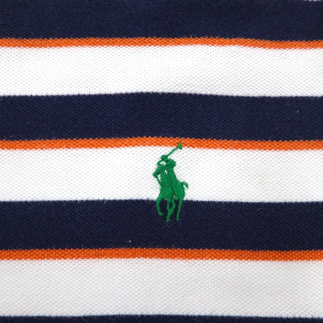Polo by Ralph Lauren Striped Polo Shirt 2XL TALL White Navy Small Pony Embroidery Big Size