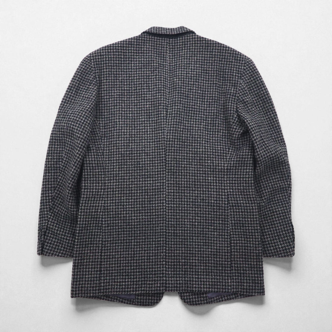 90s Vintage Blazer DOMINIQUE MORLOTTI 千鳥格子 3B ツイード テーラードジャケット M グレンチェック 日本製