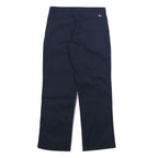 Dickies Chino Pants Work Pants L Navy Polyester Cotton GP8111