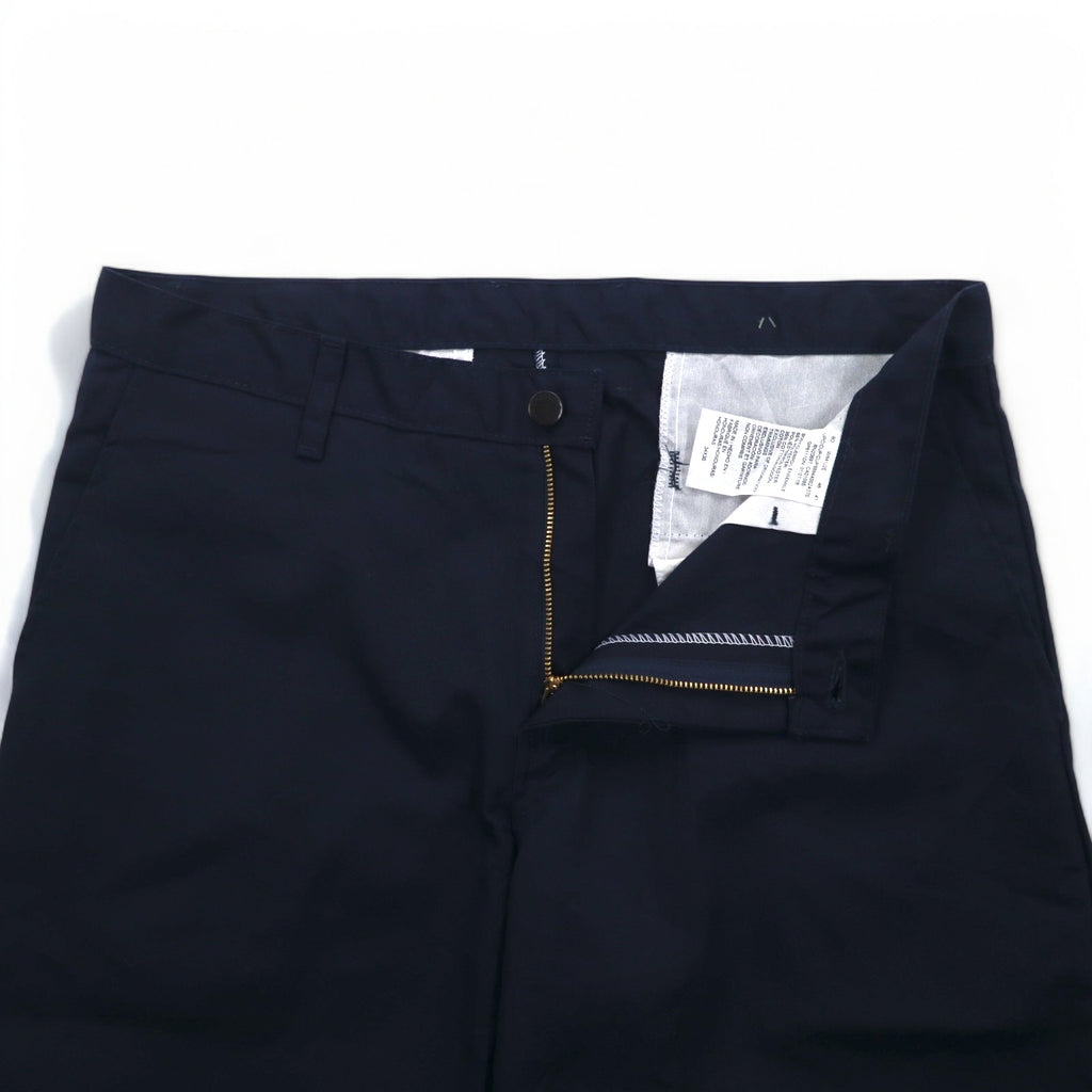 Dickies Chino Pants Work Pants L Navy Polyester Cotton GP8111