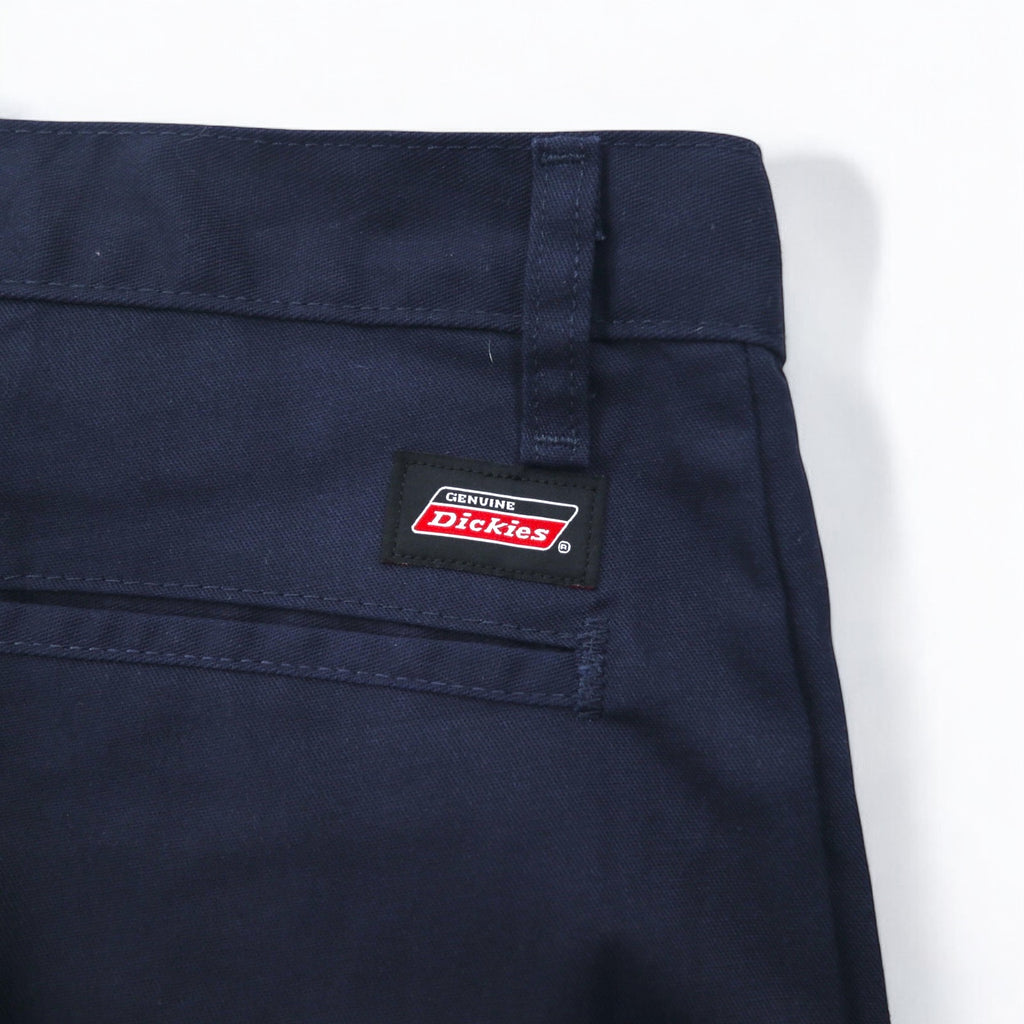 Dickies Chino Pants Work Pants L Navy Polyester Cotton GP8111
