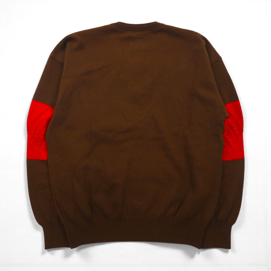 Christian Dior 90s V-neck Knit Preppy Sweater, Size M, Brown, Sports, Made in Japan