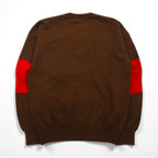 Christian Dior 90s V-neck Knit Preppy Sweater, Size M, Brown, Sports, Made in Japan