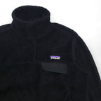 Patagonia Retool Snap-T Pullover Fleece Jacket, Size Small, Black, 25441
