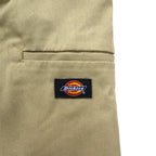 Dickies Relaxed Fit Short Work Pants, Size L, Beige, Knee-Length, WR640, Made in Mexico