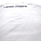 Champion カレッジプリント ロングスリーブ Tシャツ ロンT 4XL ホワイト PENN STATE ビッグサイズ ニカラグア製