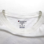 Champion カレッジプリント ロングスリーブ Tシャツ ロンT 4XL ホワイト PENN STATE ビッグサイズ ニカラグア製
