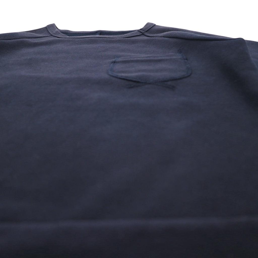 THE NORTH FACE PURPLE LABEL クルーネックスウェット S ネイビー COOLMAX MOUNTAIN CREW NECK SWEAT NT6451N