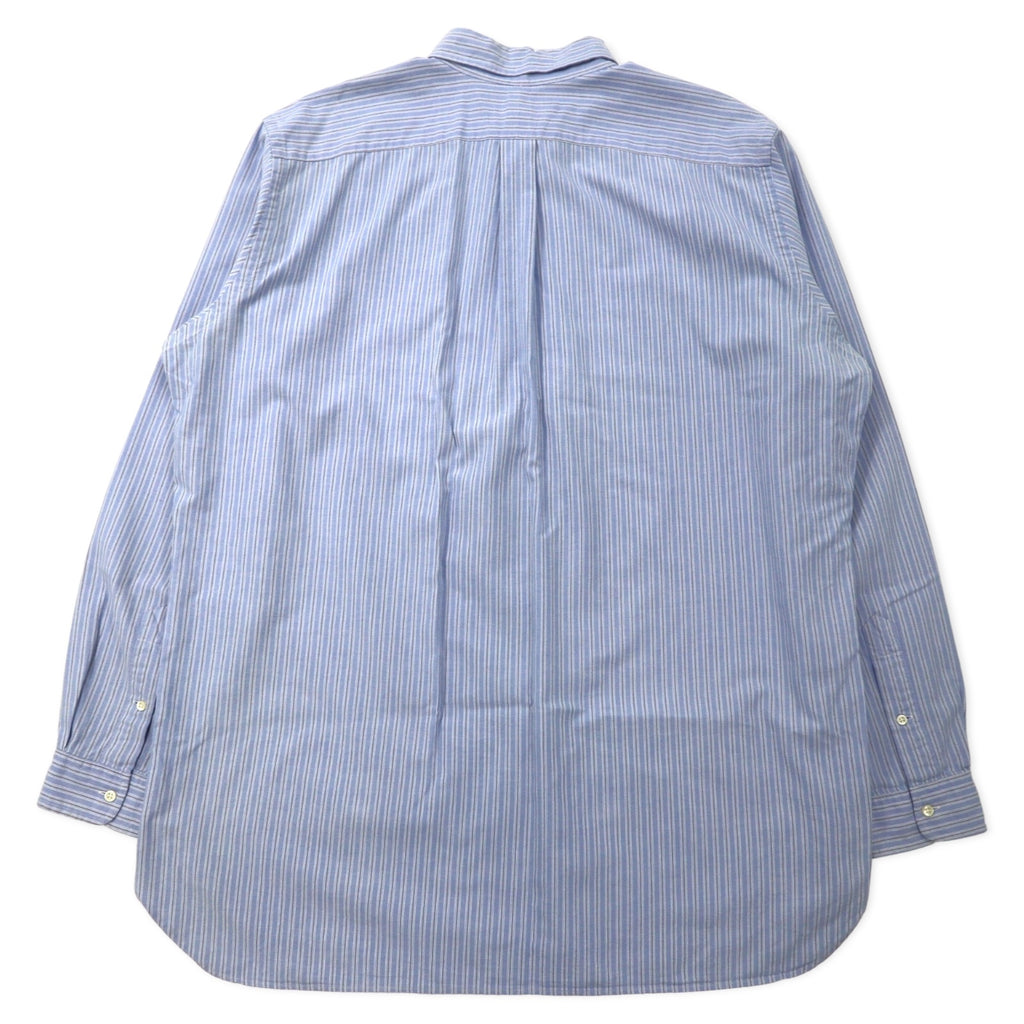 Ralph Lauren Button Down Shirt XLT TALL Blue Cotton CLASSIC FIT Small Pony Embroidery