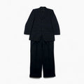 Paul Smith 90s 3B Suit Set, XL, Black Wool, Tessitura di Quaregna by GHIONE, Made in Japan
