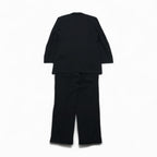 Paul Smith 90s 3B Suit Set, XL, Black Wool, Tessitura di Quaregna by GHIONE, Made in Japan
