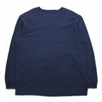 Carhartt Long Sleeve Pocket T-Shirt, XL, Navy, ORIGINAL FIT, K126, Made in Mexico